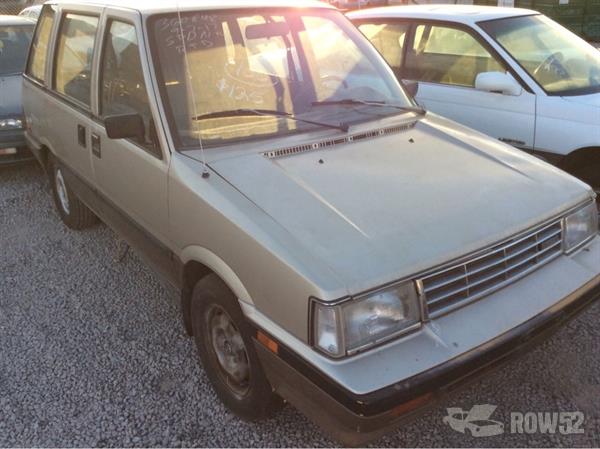 row52 1988 nissan stanza wagon at pick n pull sparks jn1hm05s2jx101781 row52 1988 nissan stanza wagon at