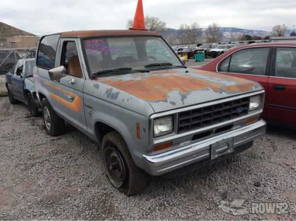 row52 1985 ford bronco ii at pick n pull sparks 1fmbu14s2fua05440 row52 1985 ford bronco ii at pick n