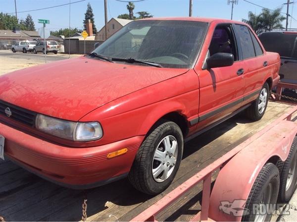 row52 1992 nissan sentra at pick n pull modesto jn1eb31p6nu120725 row52 1992 nissan sentra at pick n