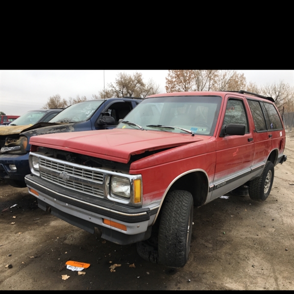 Row52 1992 Chevrolet S10 Blazer At U Pull Pay Aurora