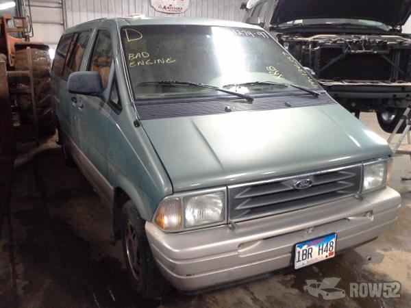 Row52 1997 Ford Aerostar At Ewe Pullet Self Service Used Auto Parts 1fmda41x8vzb43522