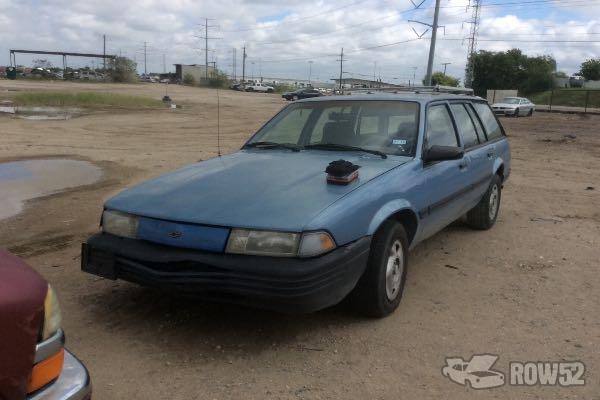 row52 1991 chevrolet cavalier wagon at pick n pull dallas west 1g1jc84g5m7253144 row52