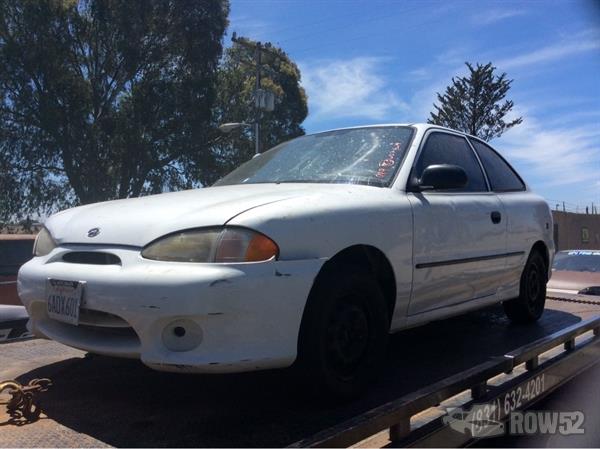 row52 1998 hyundai accent at pick n pull moss landing kmhvd14n0wu343457 1998 hyundai accent at pick n pull moss