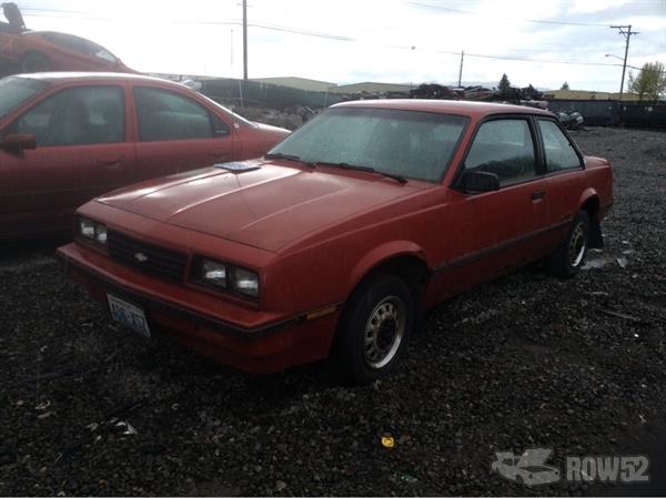 row52 1984 chevrolet cavalier at pick n pull tumwater 1g1ae27p9ej252151 row52 1984 chevrolet cavalier at pick