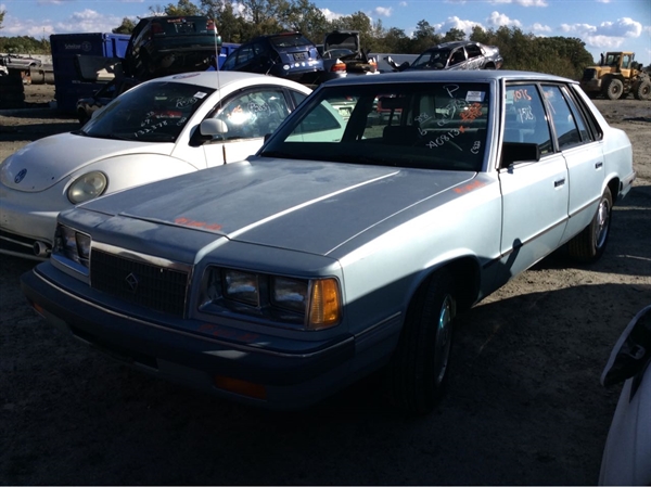 row52 1988 plymouth caravelle at pick n pull johnston 1p3bj36d8jc235957 row52