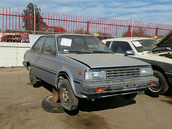 row52 1986 nissan sentra at pull n save phoenix north jn1pb12s3gu224091 row52 1986 nissan sentra at pull n