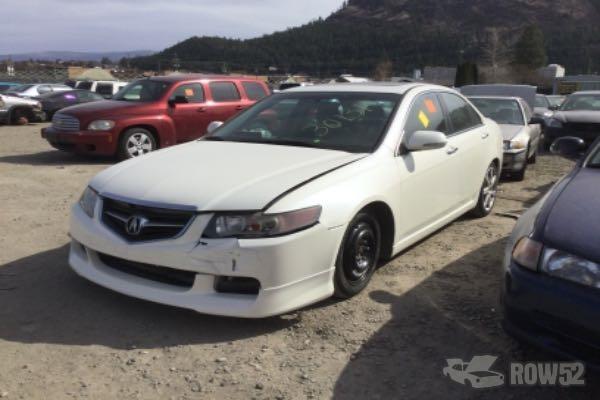 Row52 04 Acura Tsx At Pick N Pull Kelowna Jh4clc