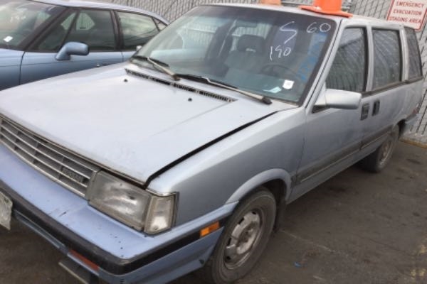 row52 1986 nissan stanza wagon at pick n pull portland south jn1hm05s3gx027599 row52