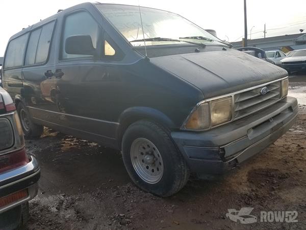 Row52 1993 Ford Aerostar At Garland Auto Recycler Auto Parts 1fmda31x8pza57060