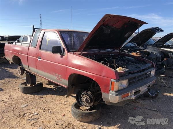 row52 1989 nissan pickup at wrench a part lubbock 1n6hd16s8kc323118 row52 1989 nissan pickup at wrench a