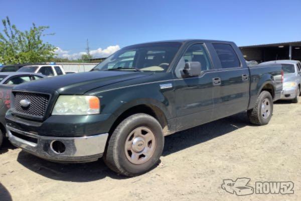 Row52 | 2006 Ford F-150 at PICK-n-PULL Chico 1FTPW12566KD15555